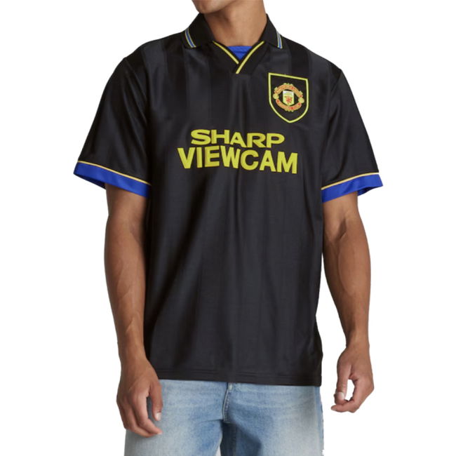 1993-1995 Manchester United Retro Away Shirt (Kanchelskis 14)