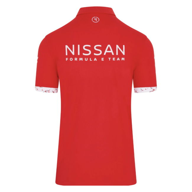 2026 Nissan Formula E Replica Polo Shirt (Red)