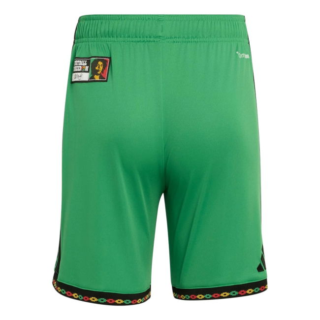 2026-2027 Jamaica Home Shorts (Green) - Kids