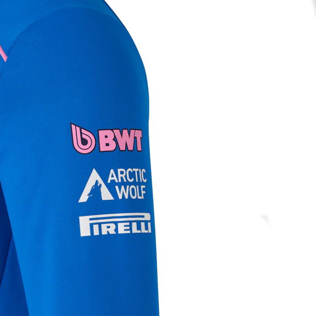 2026 Official Alpine F1 Team Quarter Zip Midlayer (Lapis Blue)
