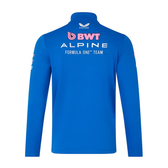2026 Official Alpine F1 Team Quarter Zip Midlayer (Lapis Blue)