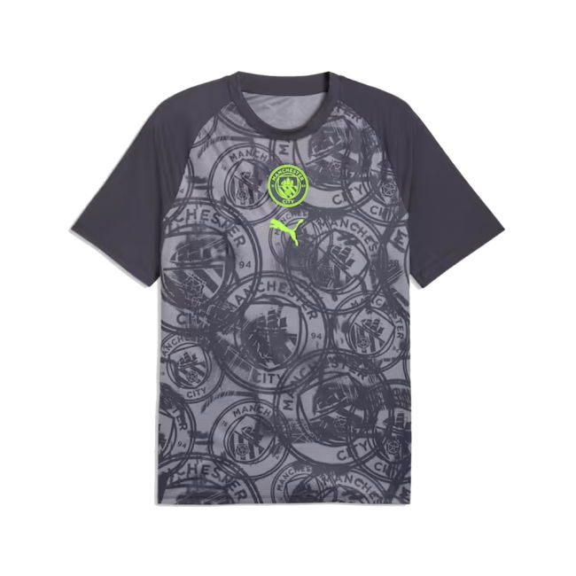 2026 Man City Warm Up Jersey (Gray)