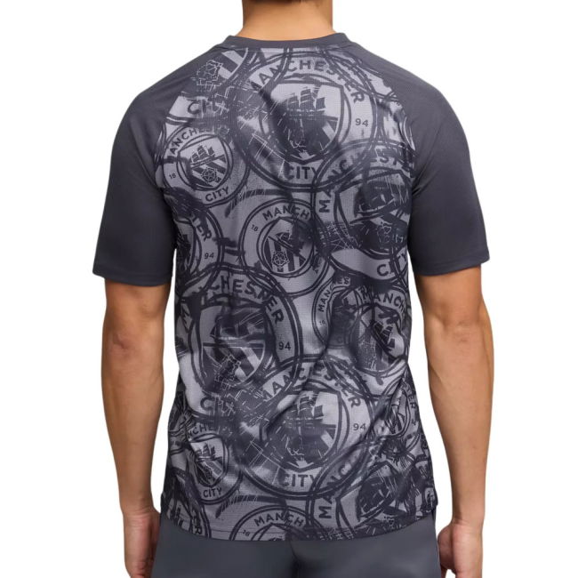 2026 Man City Warm Up Jersey (Gray)