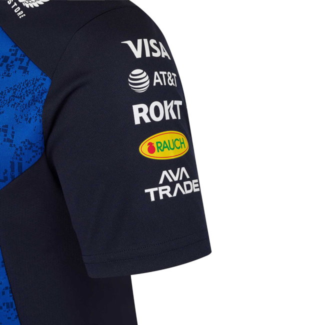 2026 Red Bull Racing Team Polo Shirt (Night Sky/Surf The Web)