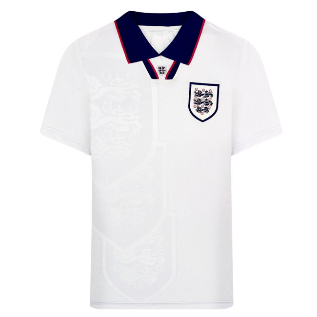 1993 England Home Retro Shirt (Hurst 10)