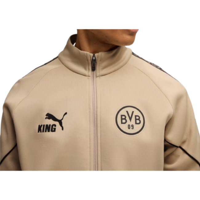 2026 Borussia Dortmund KING Anthem Jacket (Alabaster)