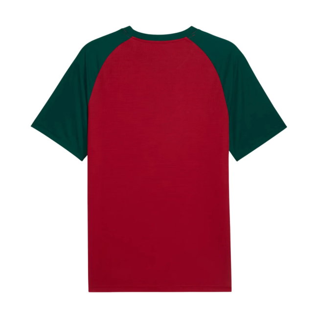 2026-2027 Morocco Warm Up Jersey (Dark Crimson)