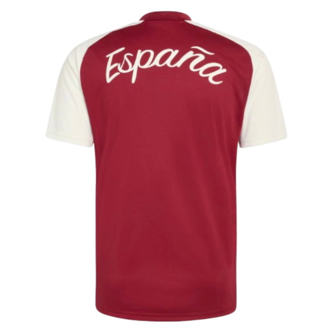 2026-2027 Spain Away Pre-Match Shirt (Burgundy)