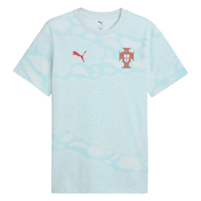 2026-2027 Portugal FtblCulture Tee AOP (Sea Glass) (Deco 20)