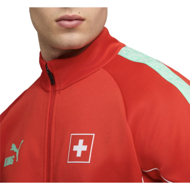 2026-2027 Switzerland KING Anthem Jacket (Red)