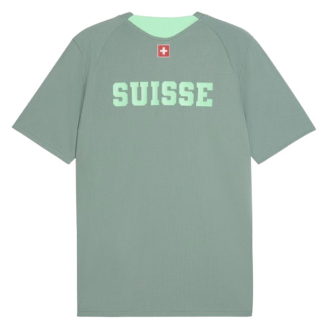 2026-2027 Switzerland Training Jersey (Green Moon)
