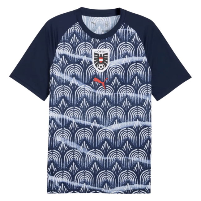 2026-2027 Austria Warm Up Jersey (Black) (Your Name)