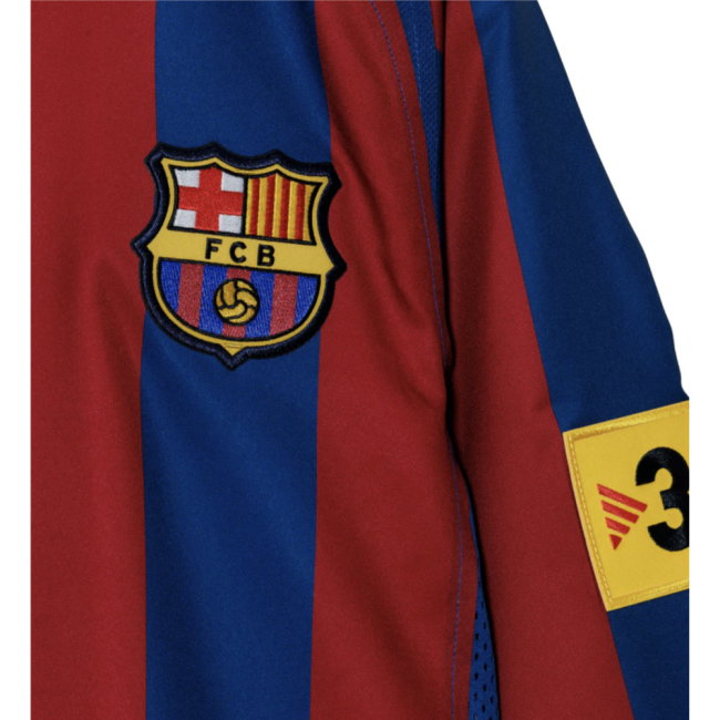 2005-2006 Barcelona T90 Reissue LS Home Shirt