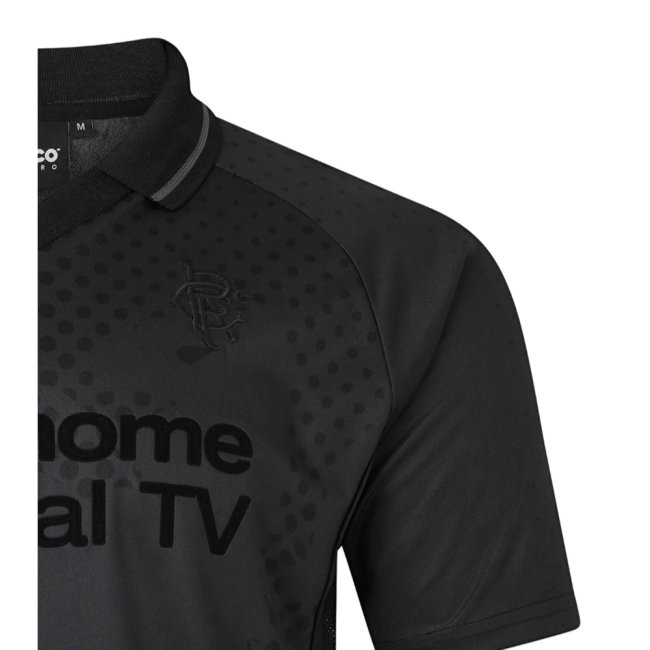 2002-2003 Rangers Retro Home Blackout Shirt
