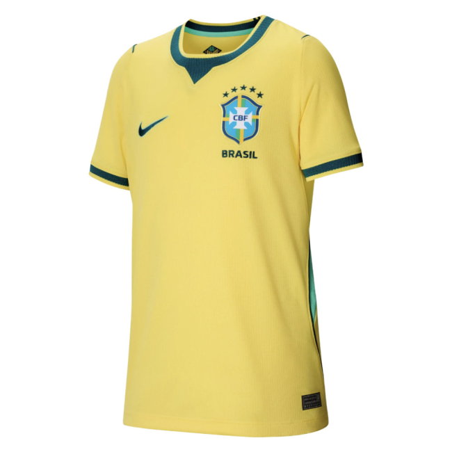 2026-2027 Brazil Home Shirt (Kids) (Bruno G. 5)
