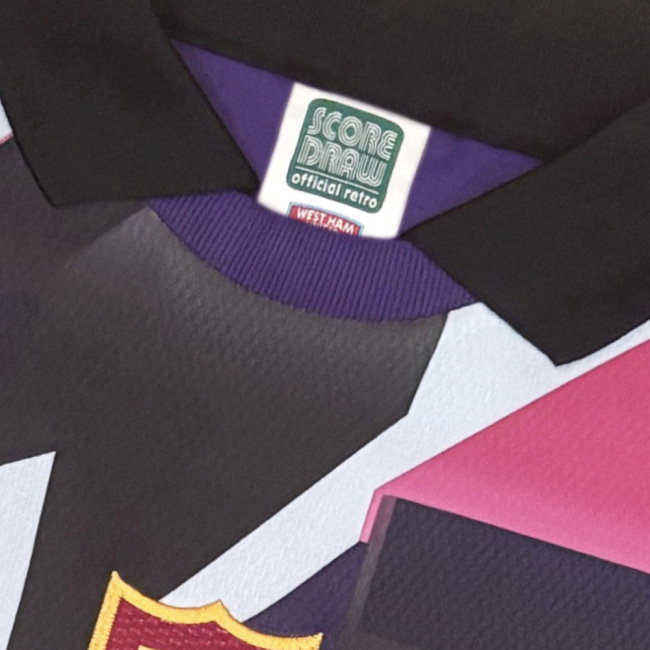 West Ham United 1998 Away Retro Goalkeeper Shirt