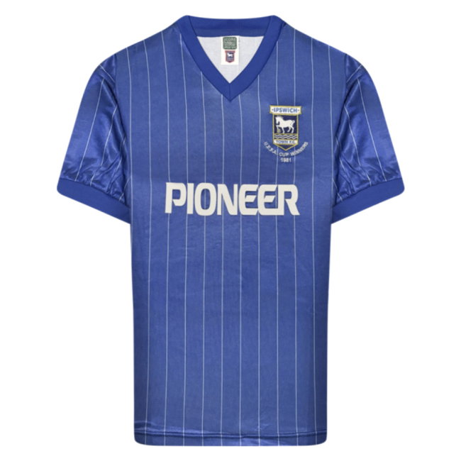 Ipswich Town 1981 UEFA Cup Winners Shirt (Your Name)