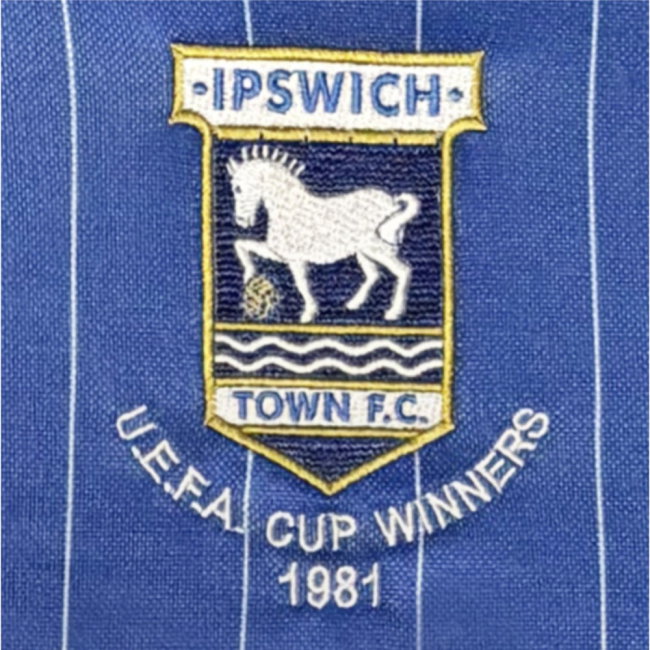 Ipswich Town 1981 UEFA Cup Winners Shirt (Your Name)