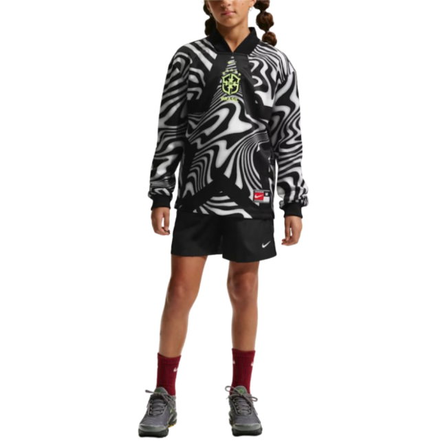 2026-2027 Brazil Hollywood Goalkeeper Shirt (Black) - Kids