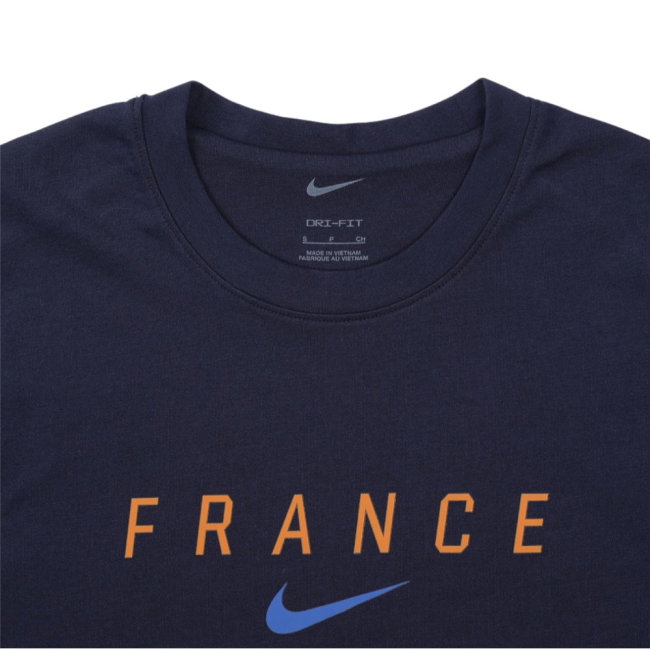 2026-2027 France Primary T-Shirt (Blackened Blue)
