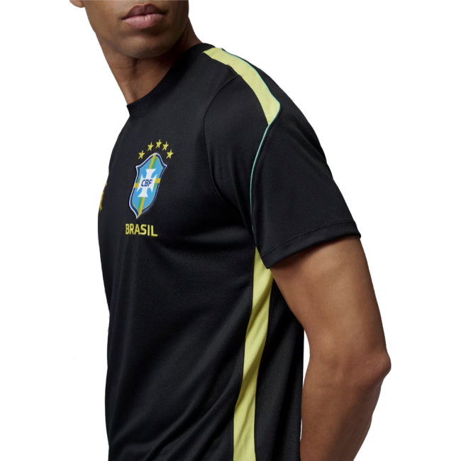 2026-2027 Brazil Strike Jordan Dri-FIT Training Shirt (Black)