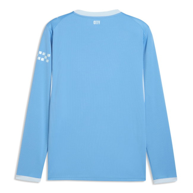 2026-2027 Man City Home Long Sleeve Shirt (Mahrez 26)
