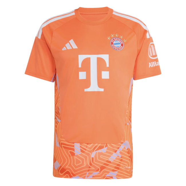 2026-2027 Bayern Munich Home Goalkeeper Shirt (Orange) (Your Name)