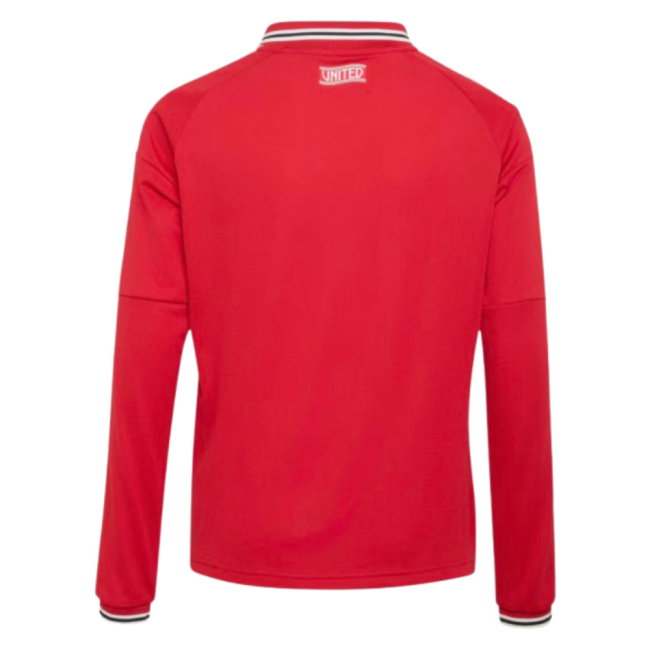 2026-2027 Man Utd Long Sleeve Home Shirt (Kids)