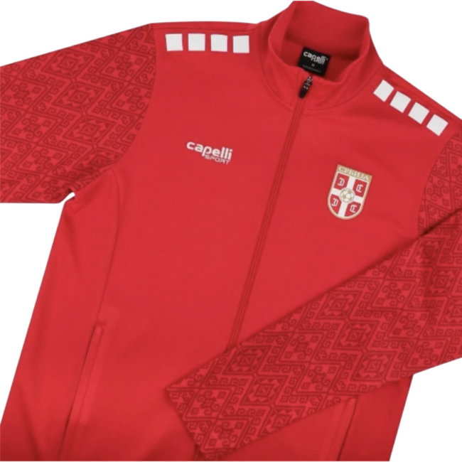 2025-2026 Serbia Anthem Jacket (Red)