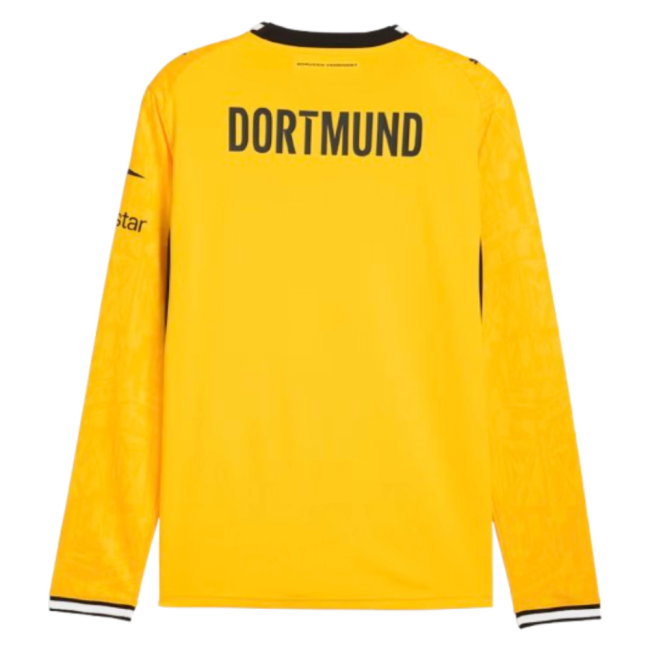 2026-2027 Borussia Dortmund Long Sleeve Home Shirt (Schlotterbeck 4)