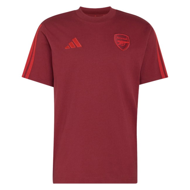 2026-2027 Arsenal DNA Tee (Burgundy) (Bergkamp 10)