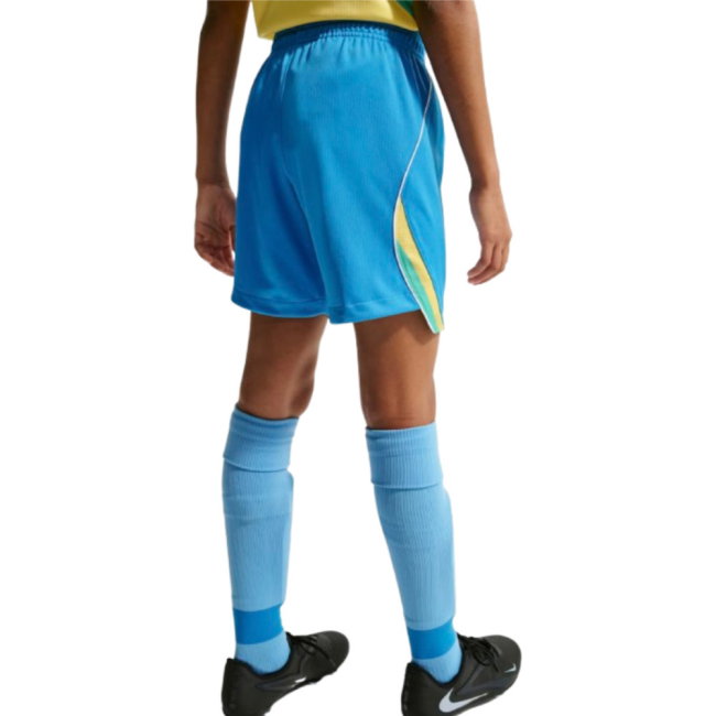 2026-2027 Brazil Home Shorts (Blue) - Kids