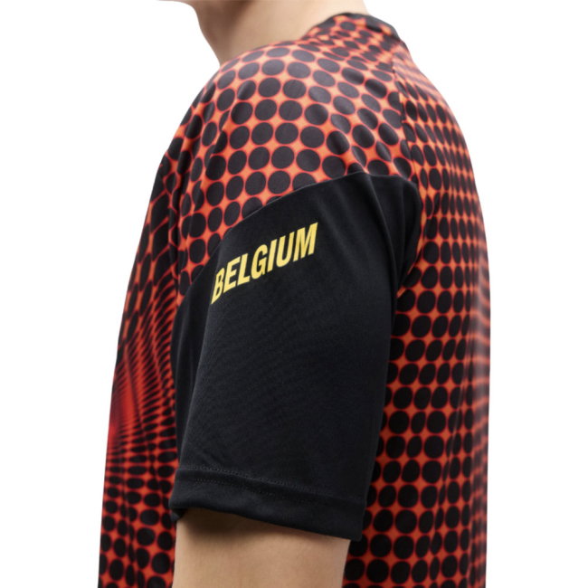 2026-2027 Belgium Home Pre-Match Shirt (Black-Red)