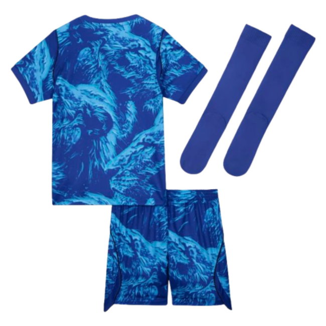 2026-2027 England Home Goalkeeper Mini Kit (Blue)