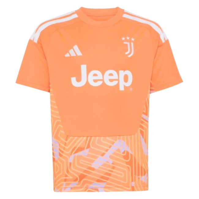 2026-2027 Juventus Home Goalkeeper Shirt (Orange) - Kids (Your Name)