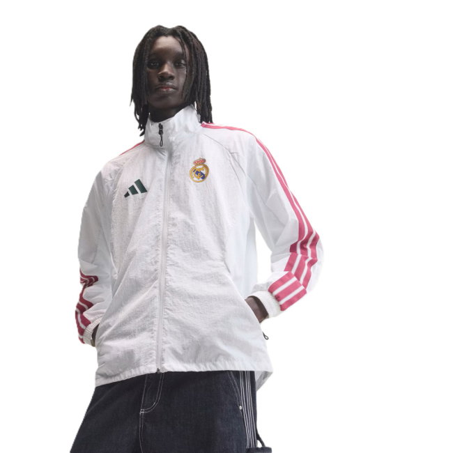 2026-2027 Real Madrid Anthem Jacket (White)