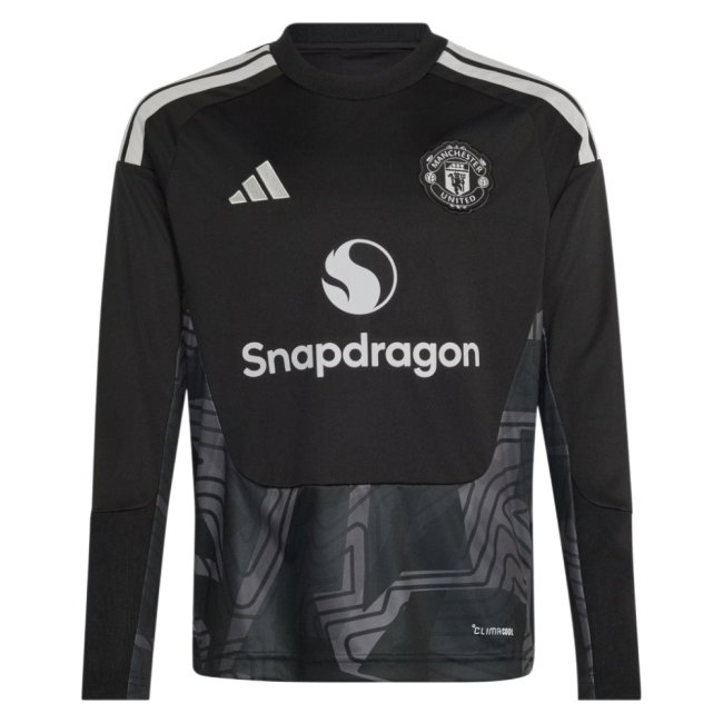 2026-2027 Man Utd Home Goalkeeper Shirt (Black) - Kids (Lammens 31)