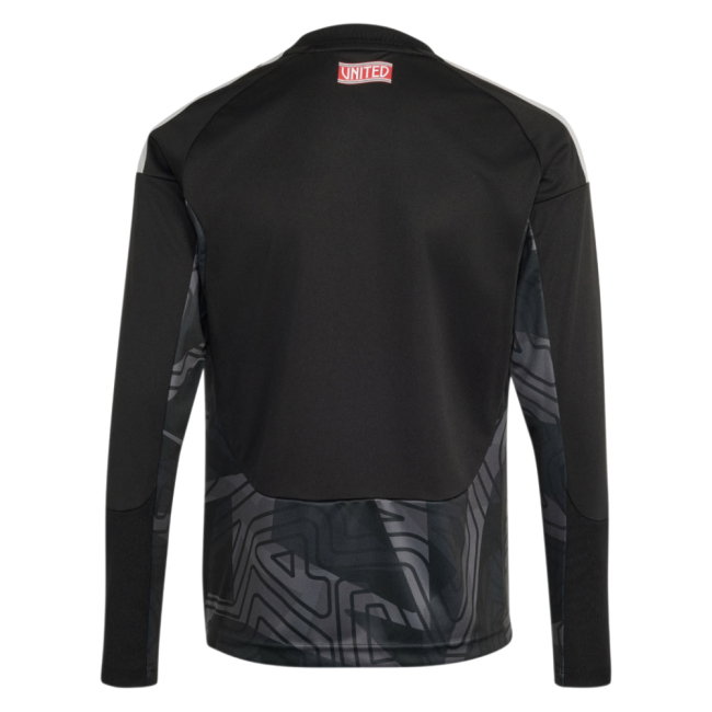 2026-2027 Man Utd Home Goalkeeper Shirt (Black) - Kids