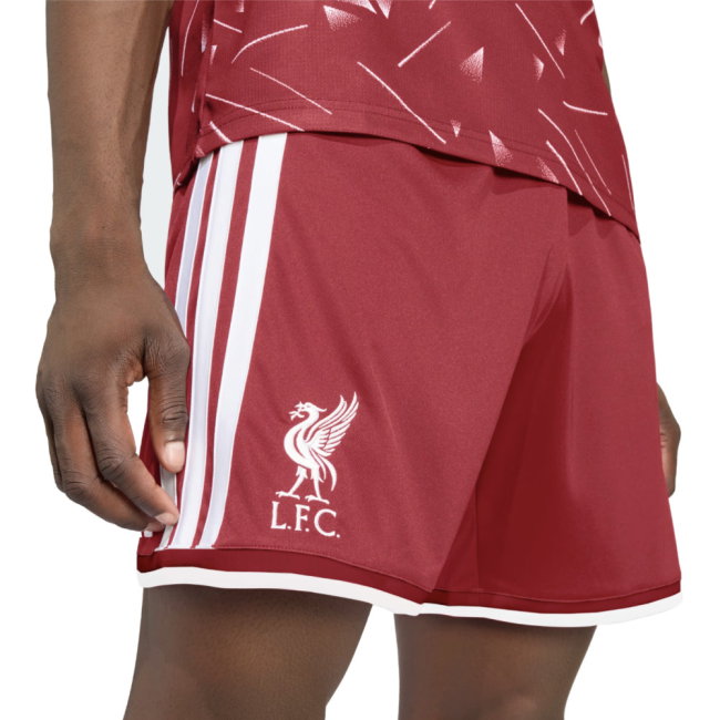 2026-2027 Liverpool Home Shorts (Active Maroon)