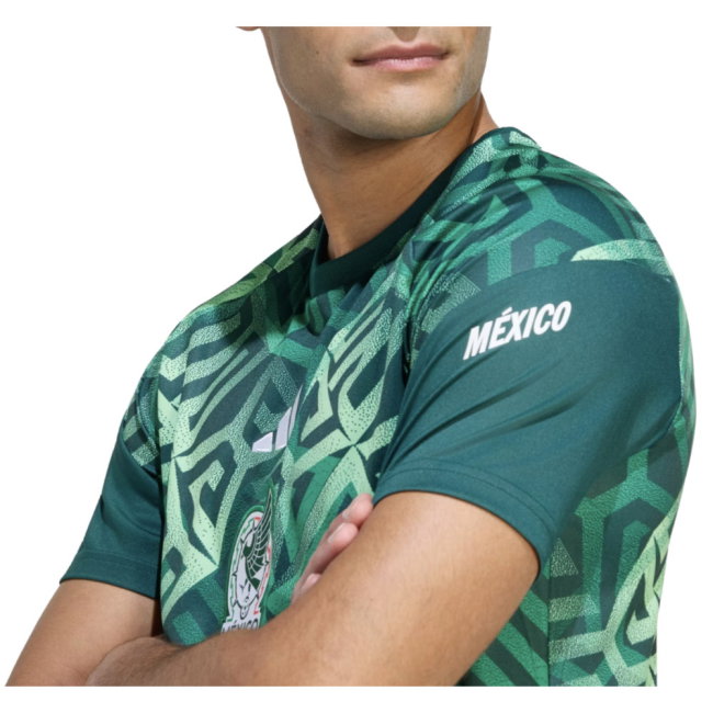2026-2027 Mexico Home Pre-Match Shirt (Aurora Ivy)