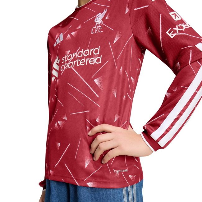 2026-2027 Liverpool Long Sleeve Home Shirt (Kids) (Isak 9)
