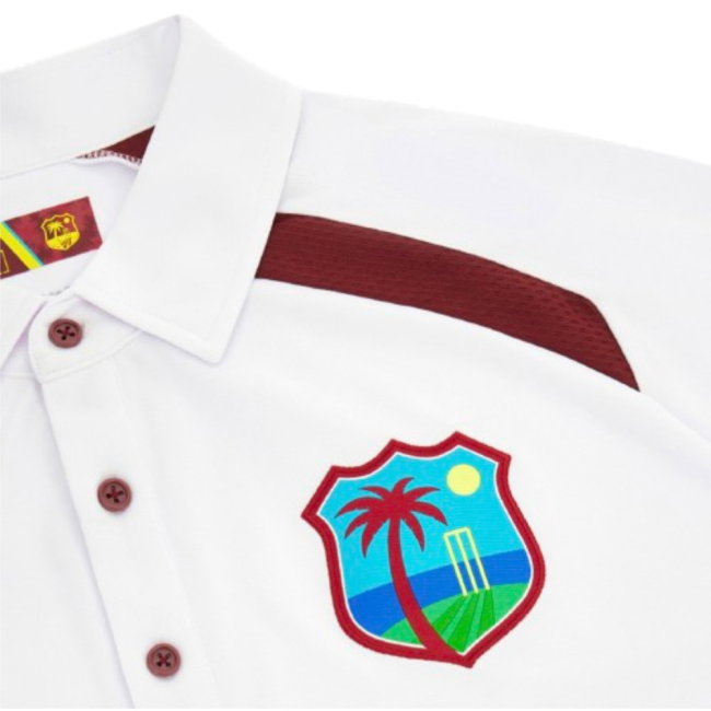 2026 CWI West Indies Cricket Matchday Test Shirt (White)