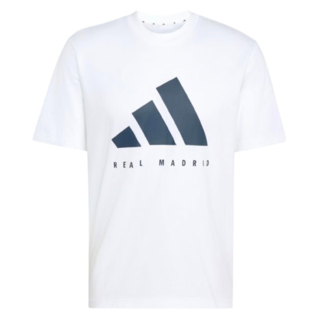 2026-2027 Real Madrid DNA Graphic Tee (White) (Your Name)