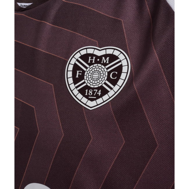 2026-2027 Hearts Home Matchday Shirt (Maroon) (Your Name)