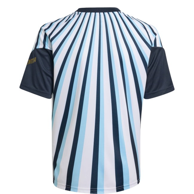 2026-2027 Argentina Home Pre-Match Shirt (White) - Kids (Messi 10)