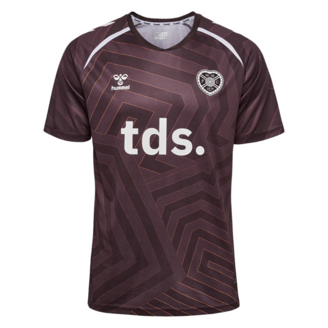 2026-2027 Hearts Home Matchday Shirt (Maroon) - Kids (Your Name)