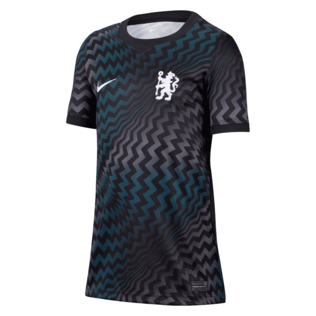 2026-2027 Chelsea Goalkeeper Shirt (Black) - Kids (Your Name)