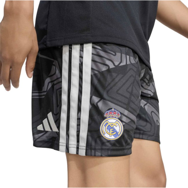 2026-2027 Real Madrid Home Goalkeeper Shorts (Black)