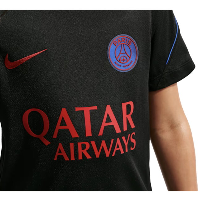 2026-2027 PSG Strike Training Shirt (Black) - Kids