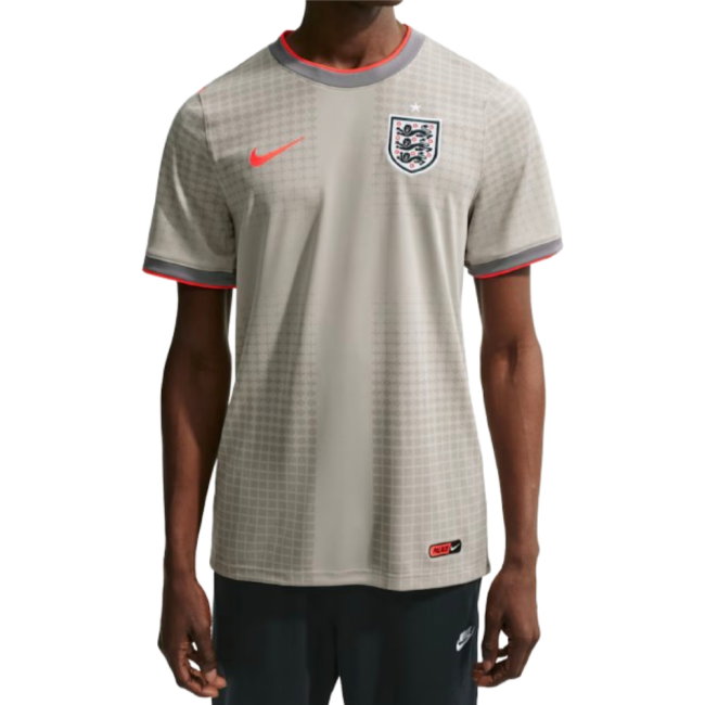 2026-2027 England x Palace Pro Football Shirt (Pewter Grey) (Your Name)